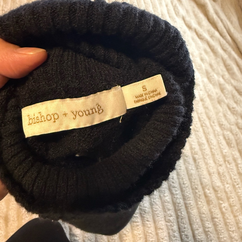 Bishop + Young Dark Knit Sweater